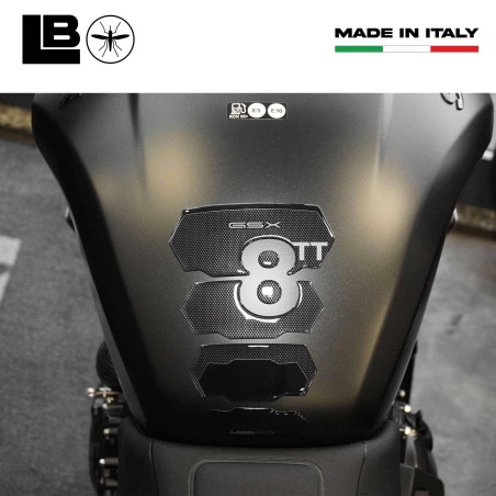 3D Resin Sticker Motorcycle Tank Guard compatible with Suzuki GSX-8TT