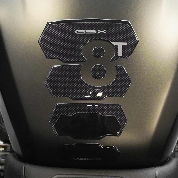Motorbike Tank Guard 3D Resin Sticker Protection compatible with Suzuki GSX-8T