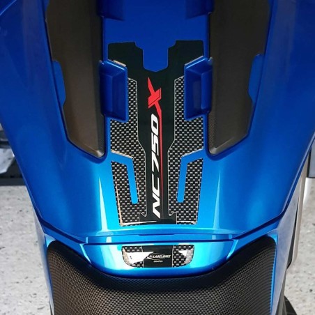 Paraserbatoio ADESIVO 3D compatibile per NC 750 X MOTO HONDA NC750X 2016-2020