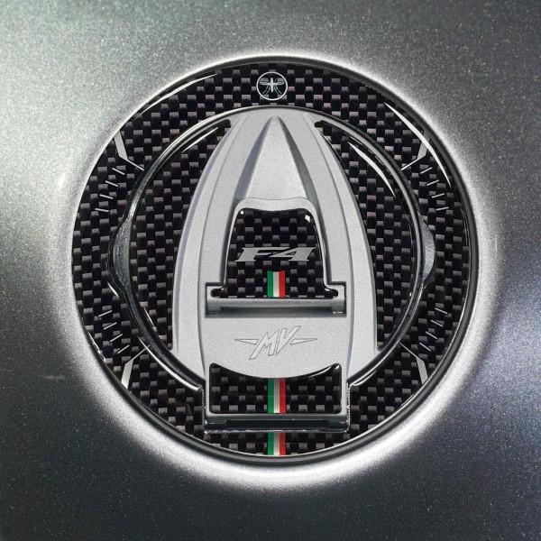 ADHESIVE 3D GAS TANK CAP PROTECTION kompatibel für MV AGUSTA F4 ab 2010