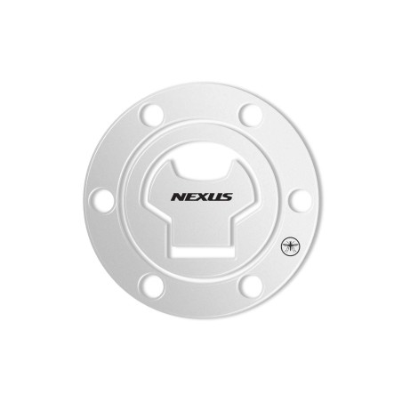 TAPÓN ADHESIVO 3D PLATA PROTECCIÓN DEL DEPÓSITO x Scooter GILERA NEXUS de 2008