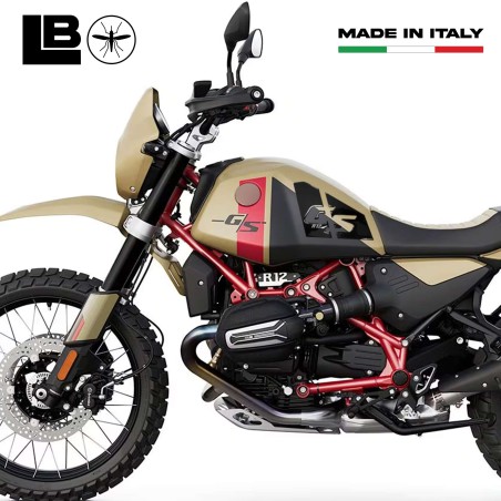 Pegatinas 3D Protectores laterales de depósito de moto compatibles con BMW R 12 G/S 2026