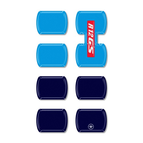                                             Paraserbatoio Adesivo Gel 3D Protezione moto compatibile con BMW R 12 G/S 2026
                                          