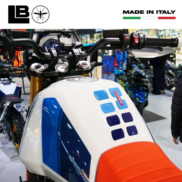 Paraserbatoio Adesivo Gel 3D Protezione moto compatibile con BMW R 12 G/S 2026