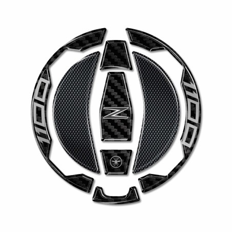 Sticker 3D Tank cap protección moto compatible con Kawasaki Z1100 2026