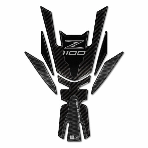                                             Protector de depósito adhesivo 3D para moto compatible con Kawasaki Z1100 2026
                                          
