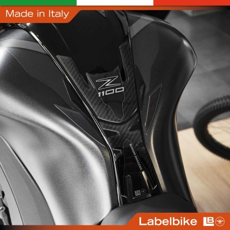 Protection de réservoir 3D adhésive pour moto compatible avec Kawasaki Z1100 2026