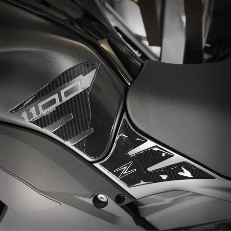 Protectores laterales de depósito Pegatinas 3D compatibles con Kawasaki Z1100 2026