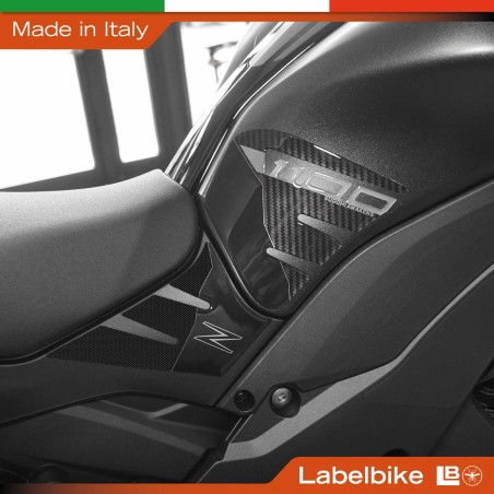 Protezioni Laterali Serbatoio Adesivi 3D compatibili con Kawasaki Z1100 2026