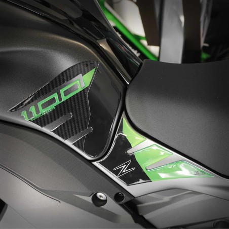 Tank Side Protectors 3D Aufkleber kompatibel mit Kawasaki Z1100 2026
