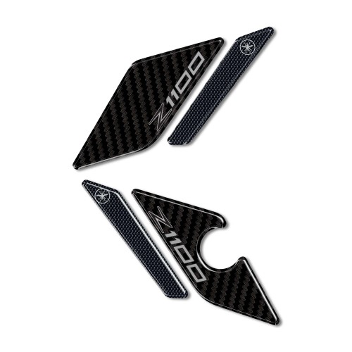                                             Heel Protectors Motorcycle 3D Gel Stickers compatible with Kawasaki Z1100 2026
                                          