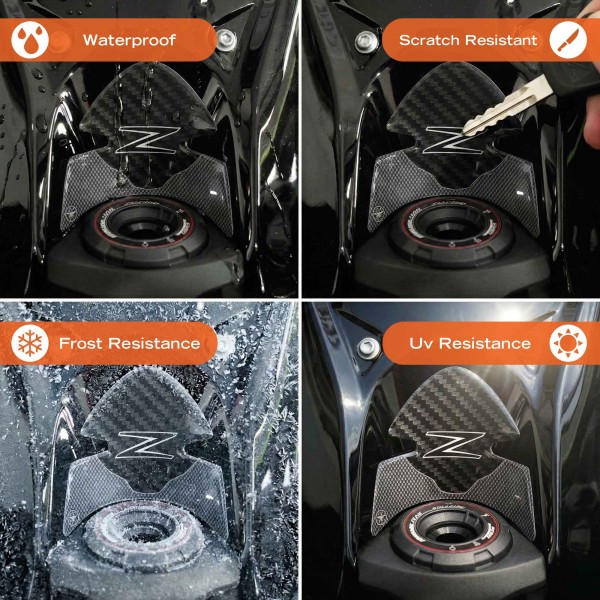 Motorbike Ignition Key Protectors 3D Stickers compatible with Kawasaki Z1100 2026