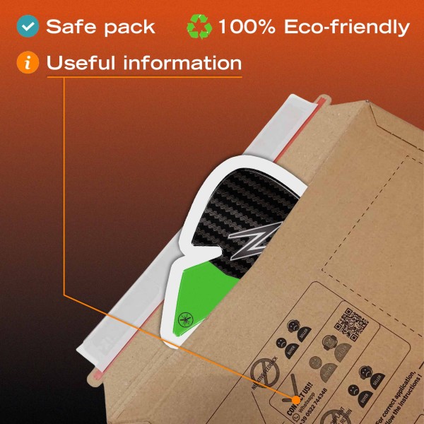 Protezioni Chiave Accensione Moto Adesivi 3D compatibili con Kawasaki Z1100 2026