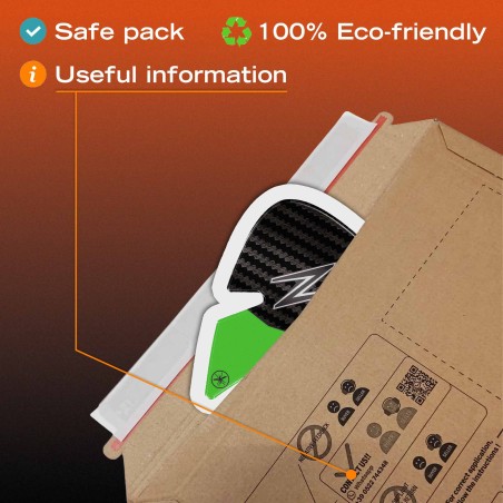 Protezioni Chiave Accensione Moto Adesivi 3D compatibili con Kawasaki Z1100 2026