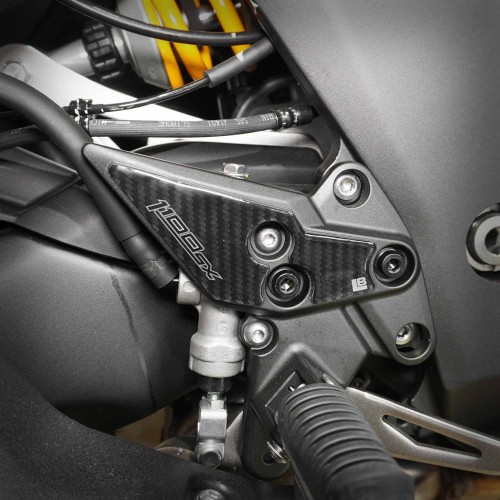                             Protectores de talón adhesivos 3D compatibles con Kawasaki Ninja 1100SX 2025-26
                          