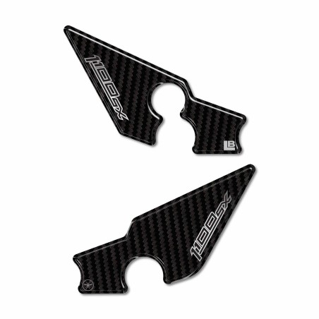 Heel Protectors 3D Stickers compatible with Kawasaki Ninja 1100SX 2025-26