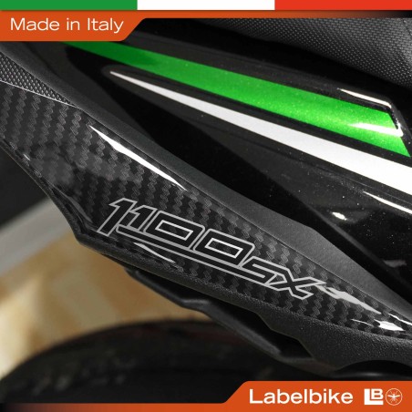 Protège poignée 3D Stickers compatible avec Kawasaki Ninja 1100SX 2025-2026