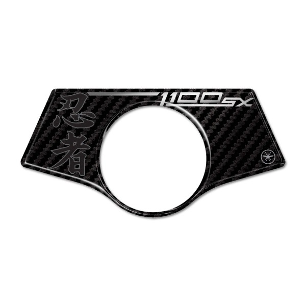 Sticker 3D Plaque de protection de fourche compatible avec Kawasaki Ninja 1100SX