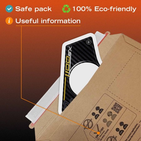 Sticker 3D Fork plate protection compatible with Kawasaki Ninja 1100SX
