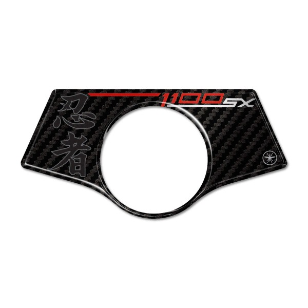 Sticker 3D Plaque de protection de fourche compatible avec Kawasaki Ninja 1100SX
