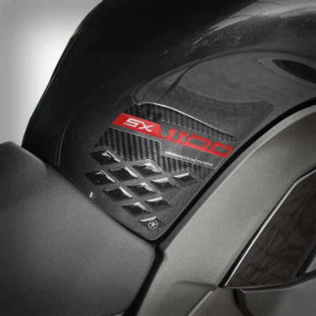 Protectores laterales de depósito Pegatinas 3D compatibles con Kawasaki Ninja 1100SX
