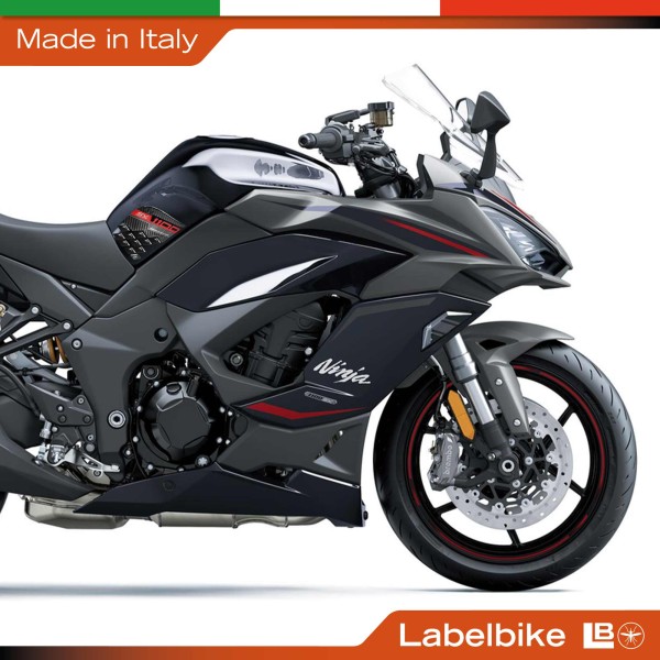 Tank Side Protectors 3D Stickers compatible with Kawasaki Ninja 1100SX