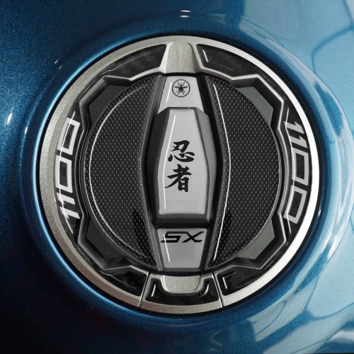                             Adesivo Protezione Tappo Serbatoio moto compatibile con Kawasaki Ninja 1100SX
                          