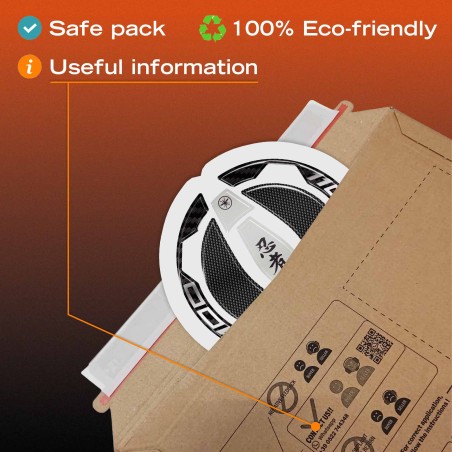 Adesivo Protezione Tappo Serbatoio moto compatibile con Kawasaki Ninja 1100SX