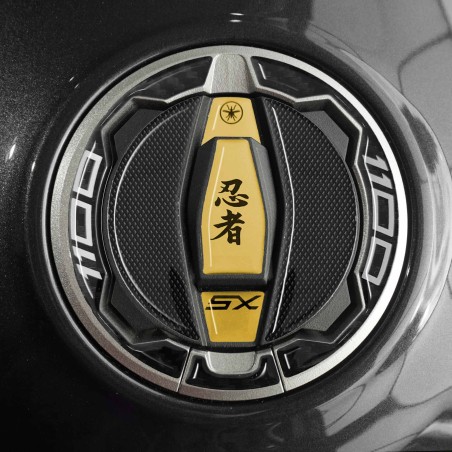Motorbike Tank Cap Protection Sticker compatible with Kawasaki Ninja 1100SX