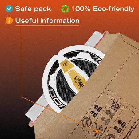 Motorbike Tank Cap Protection Sticker compatible with Kawasaki Ninja 1100SX