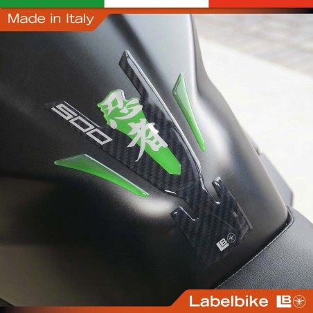 Paraserbatoio Adesivo Protezione moto compatibile con Kawasaki Ninja 500 2024-26