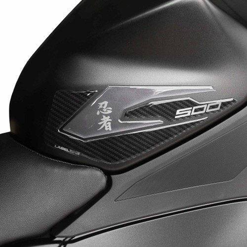                            Stickers de protection de réservoir compatibles avec Kawasaki Ninja 500 2024-26
                          