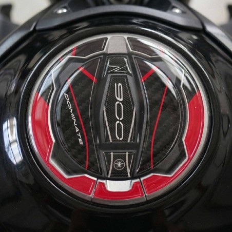 Sticker 3D Tank cap protection motorbike compatible with Kawasaki Z900 2025-26