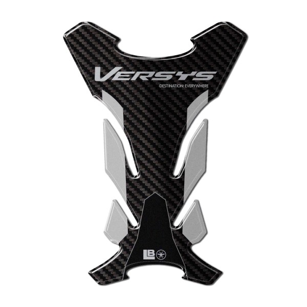 Adesivo 3D Paraserbatoio moto compatibile con Kawasaki Versys 650 2021-2026