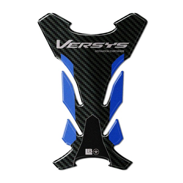 Adesivo 3D Paraserbatoio moto compatibile con Kawasaki Versys 650 2021-2026
