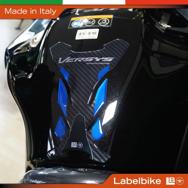 Adesivo 3D Paraserbatoio moto compatibile con Kawasaki Versys 650 2021-2026