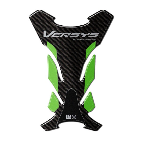 Adesivo 3D Paraserbatoio moto compatibile con Kawasaki Versys 650 2021-2026
