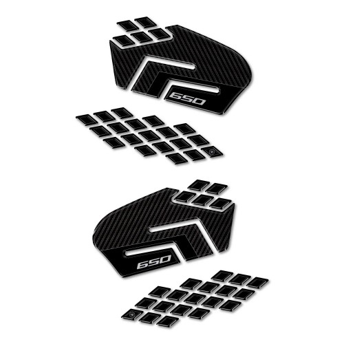                                             Adesivi 3D Laterali Serbatoio moto compatibili con Kawasaki Versys 650 2021-2026
                                          