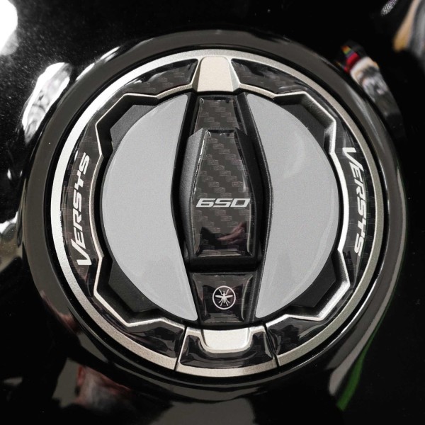 Adesivo 3D Tappo Serbatoio moto compatibile con Kawasaki Versys 650 2021-2026