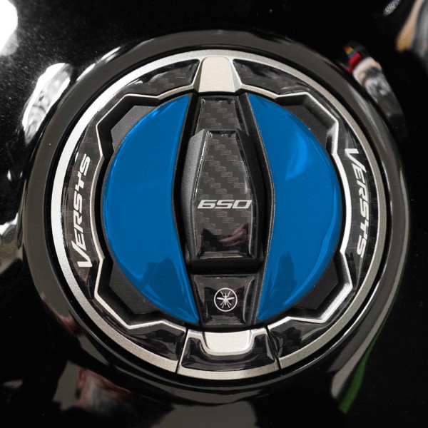 Adesivo 3D Tappo Serbatoio moto compatibile con Kawasaki Versys 650 2021-2026