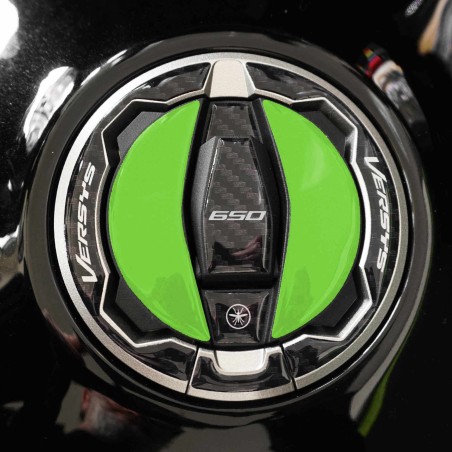 Adesivo 3D Tappo Serbatoio moto compatibile con Kawasaki Versys 650 2021-2026