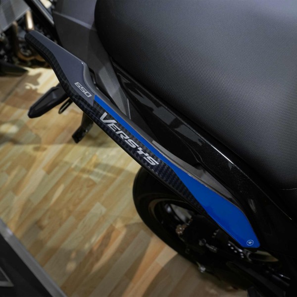 Protezioni Maniglie Adesivi 3D compatibili con Kawasaki Versys 650 2021-2026