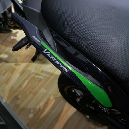 Protezioni Maniglie Adesivi 3D compatibili con Kawasaki Versys 650 2021-2026
