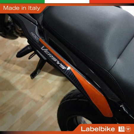 Protezioni Maniglie Adesivi 3D compatibili con Kawasaki Versys 1100 2025-2026