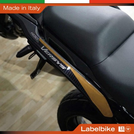 Protezioni Maniglie Adesivi 3D compatibili con Kawasaki Versys 1100 2025-2026