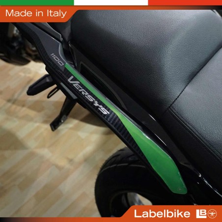 Protezioni Maniglie Adesivi 3D compatibili con Kawasaki Versys 1100 2025-2026