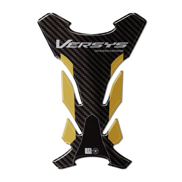 Adesivo 3D Paraserbatoio moto compatibile con Kawasaki Versys 1100 2025-2026
