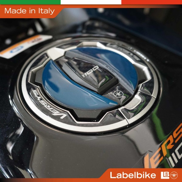 Adesivo 3D Tappo Serbatoio moto compatibile con Kawasaki Versys 1100 2025-2026