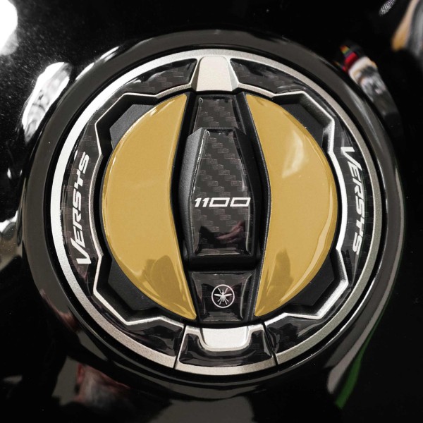 Adesivo 3D Tappo Serbatoio moto compatibile con Kawasaki Versys 1100 2025-2026