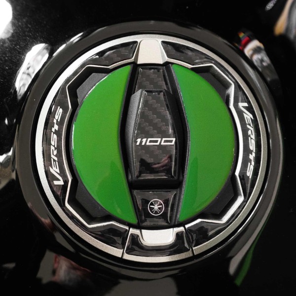 Adesivo 3D Tappo Serbatoio moto compatibile con Kawasaki Versys 1100 2025-2026